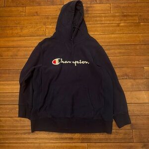 champion pullover Blue  hoodie XXl.
